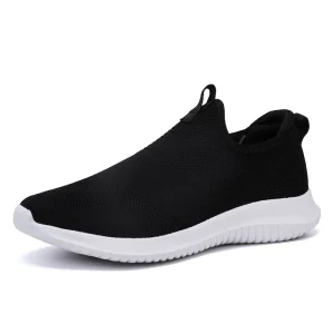 Comfort Light Weight Slip-On Casual Shoes Plus Size 35-48 Men’s Outdoor Breathable Walking Style Shoes for Men