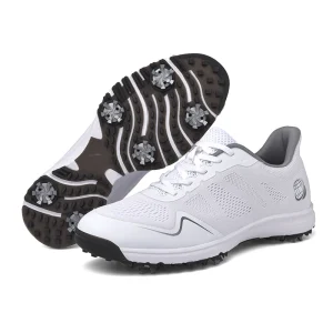 Comfortable Golf Shoes Men Breathable Women Athletics Golf Sport Sneakers Light Mesh Walking Shoes Golfer Sneakers