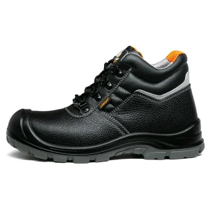 Construction Waterproof Genuine Leather Steel Toecap Anti-slip Custom Safety Shoes for Work