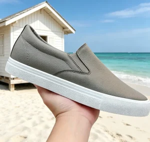 Couple Shoes Black White Loafers Dress Shoes Women PU Leather Casual Men’s Slip on Shoes