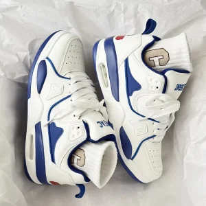 Couple’s Casual Sporty Fashion Trend Lace Up Sneakers with Mesh Lining and Cushioning for Men’s Women’s Shoes