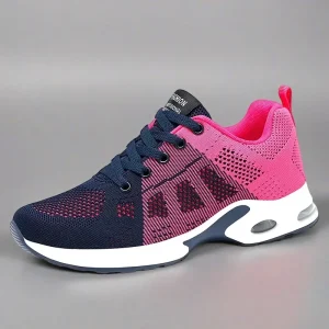 Couple’s Large-size Sports Style Basketball Shoes Men’s Casual Breathable Walking Shoes