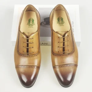 Cowhide Business Formal Shoes Lace-up Party Wear Big Size Dress Shoes Men’s Shoes