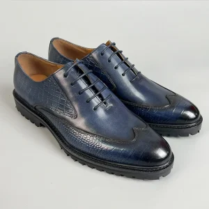 Cowhide Shoes for Men New Styles Genuine Leather Formal Business Shoes Men Custom Designer Men’s Dress Oxford Shoes