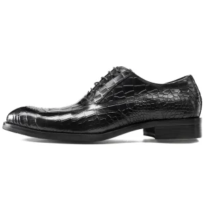 Custom British Bullock Brogue Carved Cowhide Men’s Lace up Oxford Leather Comfortable Men Business Casual Formal Shoes