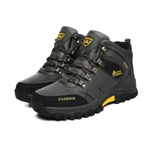 Custom Design High Heel Waterproof Outdoor Large Size Men’s Winter Snow Hiking Boots Shoes