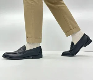 Custom Designer High Quality PU Cashmere Men’s Loafers PU Casual Flat Shoes Walking Style