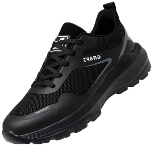 Custom Fashion Comfortable Lightweight Men’s Lace up Walking Shoes Breathable Cushioning Sneakers for Long Runs