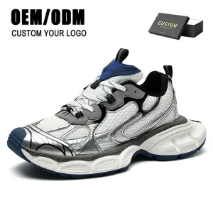 Custom High Quality Men’s Running Shoes Walking Style Sneakers for Men and Women