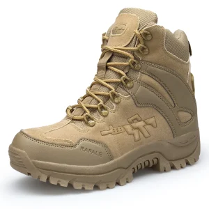 Custom Hiking Boots Waterproof Boots Men’s and Women’s Hiking Boots Lace Up Black Green Sand Botas