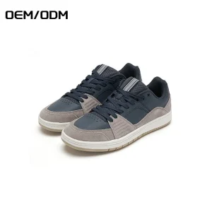 Custom Logo Skate Sport Shoes Men’s Women’s Casual Sneakers Flat Breathable Manufactured Fashionable Sepatu Shoe Box