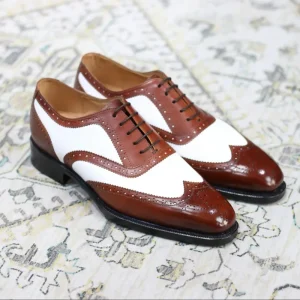 Custom Men’s Dress Shoes Cow Leather Upper Anti Slip Rubber Sole Lightweight Office & Career Fashion