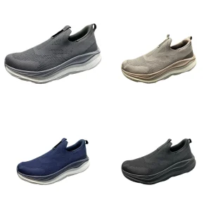 Custom Men’s Sneakers Light Weight Anti Slippery Cushioning EVA Midsole Comfortable Flat Sole Sport Breathable Mesh