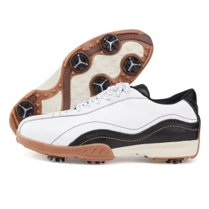 Custom Men’s Waterproof Movable Spikes Men Golf Shoes