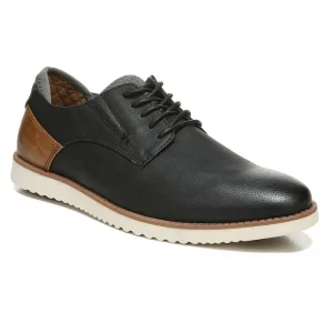 Custom PU Leather Derby Shoes for Men Breathable Anti-Slippery Autumn Winter Black Formal Style