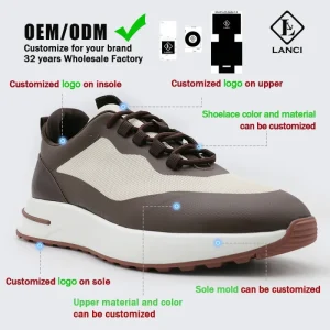 Custom Sneaker Manufacturers Men’s Luxury Design Shoes Sneakers for Men Walking Style Shoes slip on