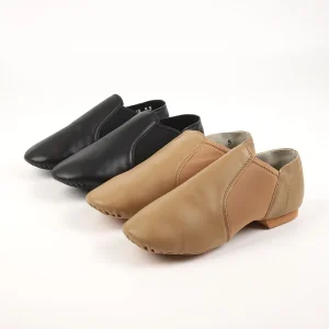 Custom Soft Comfortable Teacher Dance Shoes Slip-On Jazz Shoes for Women Men Dancing
