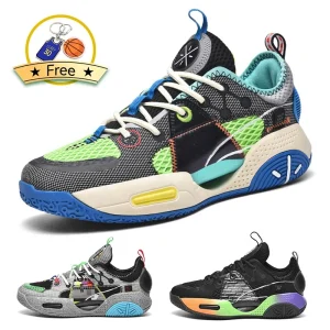 Custom Sports Sneakers Designer Luxury Basketball Shoes Men Casual Walking Style Men’s Fashion Sneakers for Men Shoes