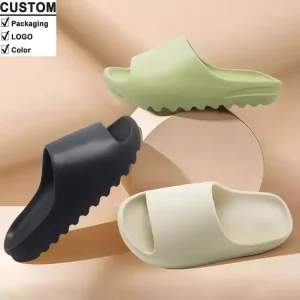 Custom Summer Anti Slip Quick Drying Soft EVA Platform Sandals Fashion Trend Women’s and Men’s Shoes