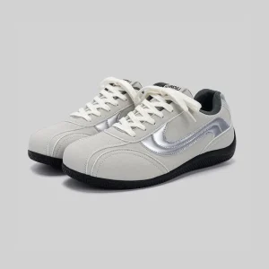 CustomFashion Trendy Men’s Sports Sneakers Breathable Comfort Anti-Slip Mixed Style Synthetic Casual Shoes Autumn