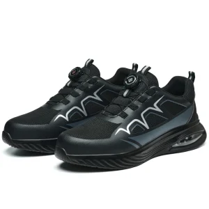 Customizable Unisex Modern Safety Shoes for Men Standard Steel Toe Protective Anti puncture Lightweight Factory Work Shoes