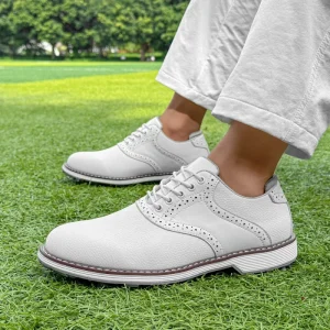 Customization Design Factory OEM Professional Men Top Quality Comfortable Custom Outdoor Golf Shoes with Spikes