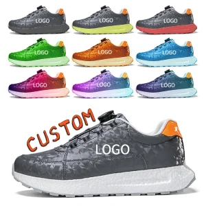 Customized Design Men’s Golf Shoes Factory Made in China with Own Logo for Winter Sports