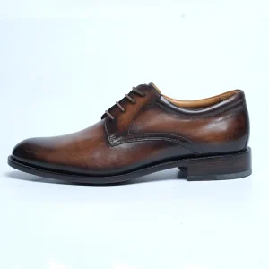 Customized Men’s Oxfords Lace up Shoes Height Increasing Genuine Leather Casual Dress for Business Gatherings