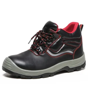 Customized Men’s Safety Shoes Anti-Skid Anti-Puncture Lightweight Stab-Resistant Steel Toe Genuine Leather Summer Autumn Winter