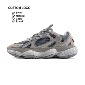 Customized Original Quality New Fashion Brand Sports Shoes Lightweight Soft Leather Breathable Running Casual Men’s Sneakers