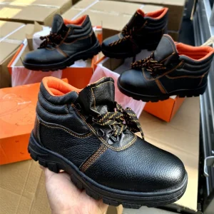 Customized Steel Toe Proof Industrial Work Safety Shoes Botas De Seguridad Trabajo Para Hombre Soltado Con Casquillos