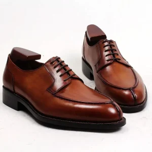 D143 Goodyear Welted Handmade Office Shoes Men’s Classic Leather Shoes