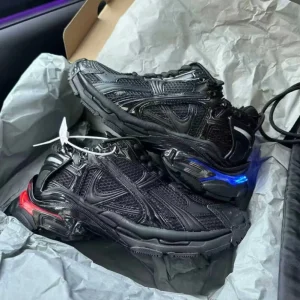 Designer Runner Thick-Soled Sneakers New Track LED Running Shoes Men’s Women’s Luxury Sneakers Genuine Leather Upper Plush
