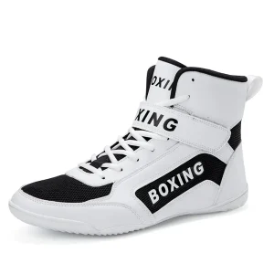Drop Shipping Custom Logo Breathable Bodybuilding Weightlifting Mesh Professional Training Gym Boxing Boots Wrestling Shoes