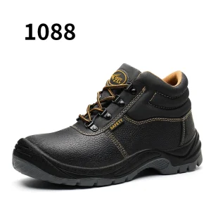 EU Standard Men’s Winter Safety Shoes S3 Anti Smash Steel Toe Construction Waterproof Work Boots for Men