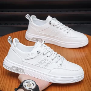 Eco Friendly Recycled Mesh Men’s Walking Style Shoes Light Arch Support Casual Sneakers Sustainable Footwear