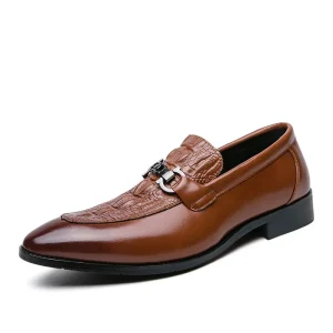 European American Autumn Embossed Lace up Oxford Large Size Casual Shoes Outdoor Business Handmade Leather Overfoot Men’s