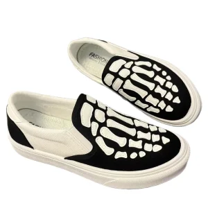 European New Light Luxury Youth Skate Shoes Foot Pedal Men’s Bone Casual Shoes Canvas Shoes Breathable Casual Trendy Shoes