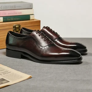Factory Competitive Price New Style Men’s Leather Oxford Shoe High End Mens Dress Shoes Office Business Shoes For Men