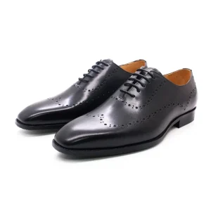 Factory Customized Oxford Brogue Lace up Men’s Formal Business Shoes for Business Office Wedding Dress