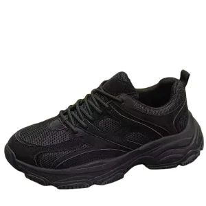 Factory Direct Men’s Breathable Comfortable Retro Thick Topped Dad Shoes