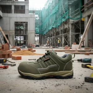 Factory Direct Men’s Safety Industrial Footwear Steel Toe Anti Static Oil Resistant Non Slip Durable Working Shoes