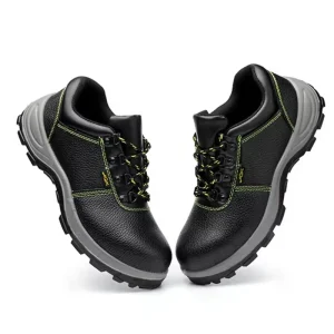 Factory Direct Sale Low Price Men’s Work Safety Shoes Men’s Stock Boots with Steel Toe and Steel Plate Work Shoes