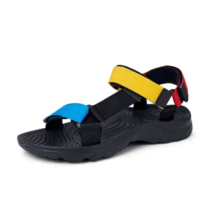 Factory Directly Sell China New Model Men’s Beach Shoes Webbing Sandals