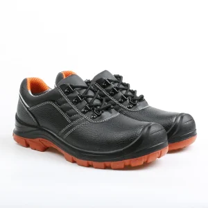 Factory Fashion Design Work Boots CE Certified Men’s Safety Steel Toe Shoes with Leather Upper Industrial Leather Safety Shoes