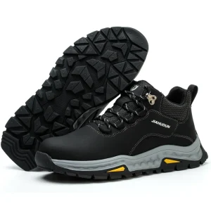 Factory Four Season Work Shoes Spark Resistant Welding Shoes Anti Slip & Wear Resistant Safety Shoes