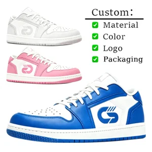Factory High Quality Customized Skateboard Shoes Men’s Casual Shoes Lightweight Walking Shoes Customized Classic Sneakers