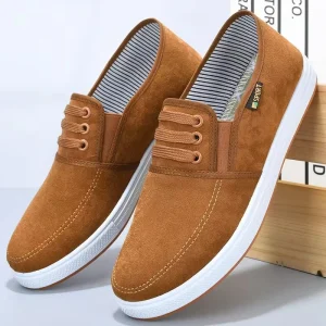 Factory New Men’s Daily Flat Shoes Comfortable Lightweight Breathable Casual Sports Shoes