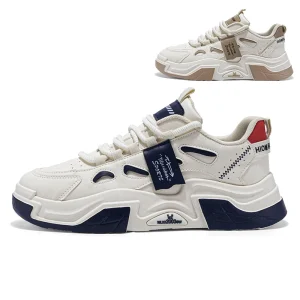 Factory Non-slip Men’s Casual Shoes That Can Be Worn in All Seasons, Fashionable Breathable Thick-soled Sports Shoes
