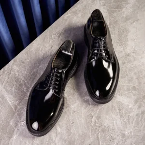 Factory OEM Classic Genuine Leather Derby Office Business Dress Men Shoes